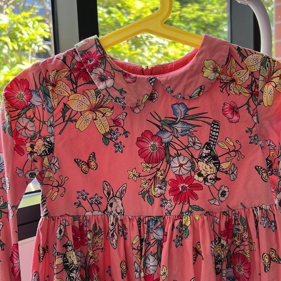 Floral Easter dress to fit 4-5 years - Picture 2 of 4